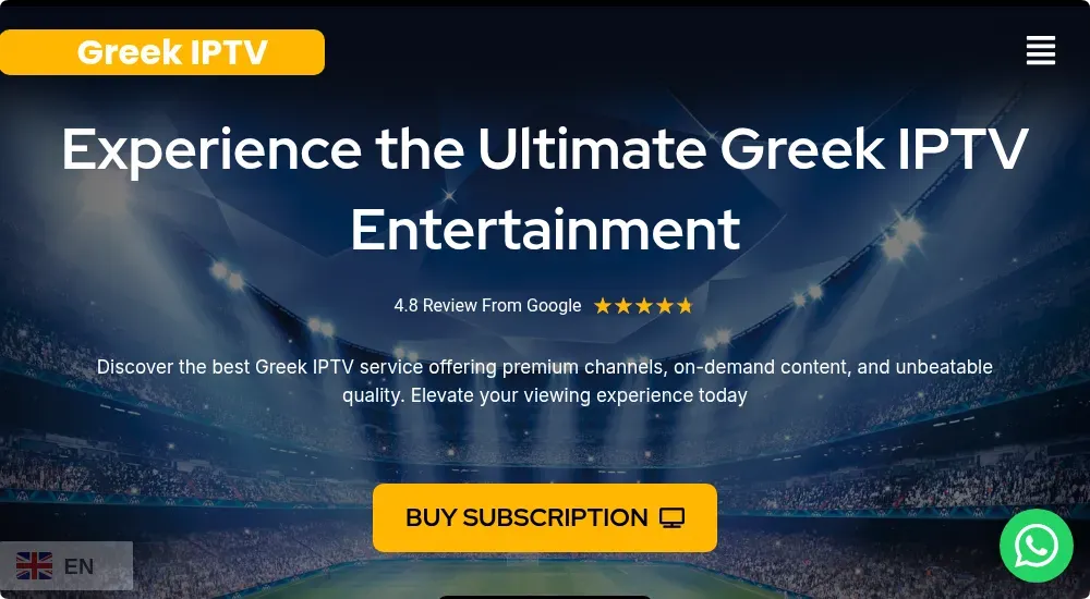 best 7 Greek IPTV providers in 2026, comparing everything from channel lineups and streaming quality to pricing and trial options