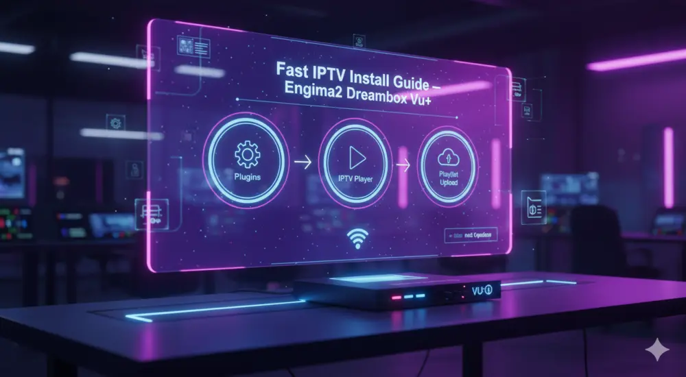 Fast Guide to Install Iptv on Enigma2 Dreambox Vu+