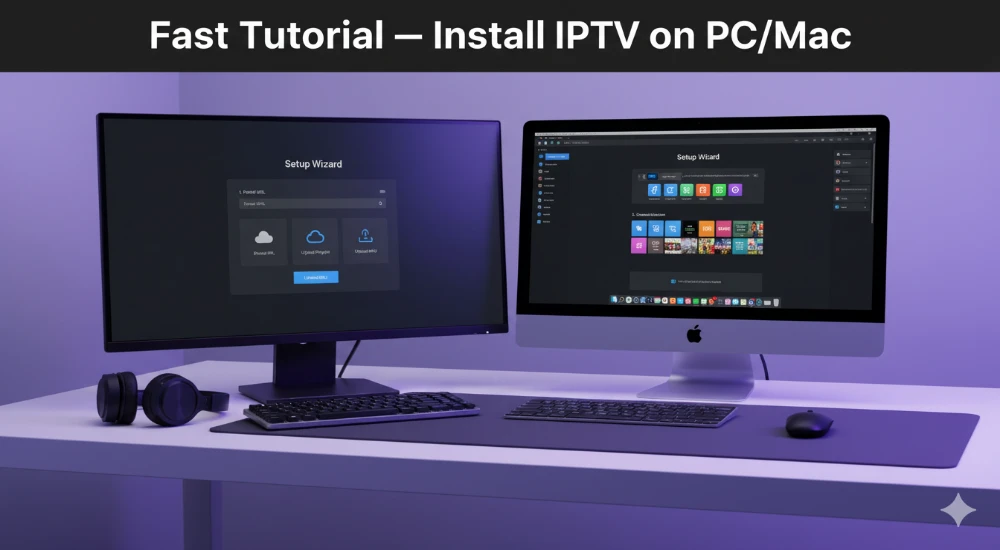 Fast Tutorial to Install IPTV on PC/Mac