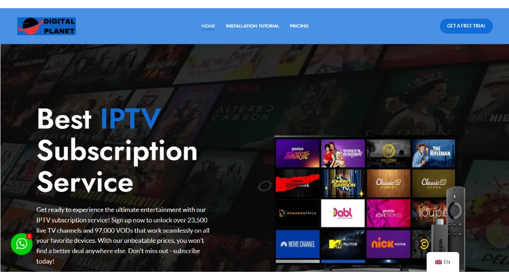 cheap iptv alternative to Sky Glass