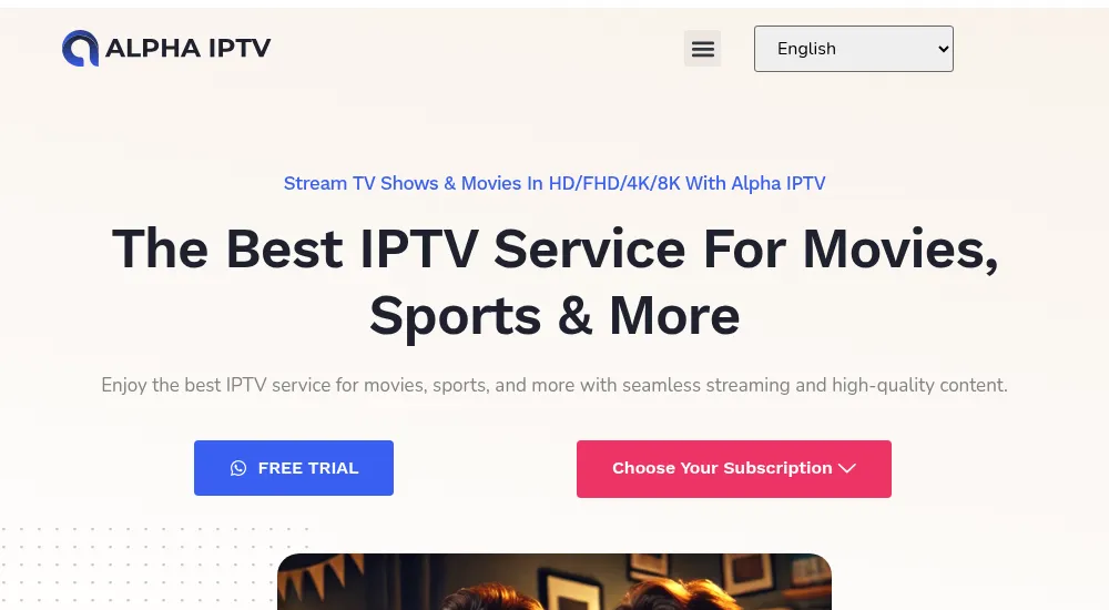 Alfa IPTV affordable subscription pricing plans