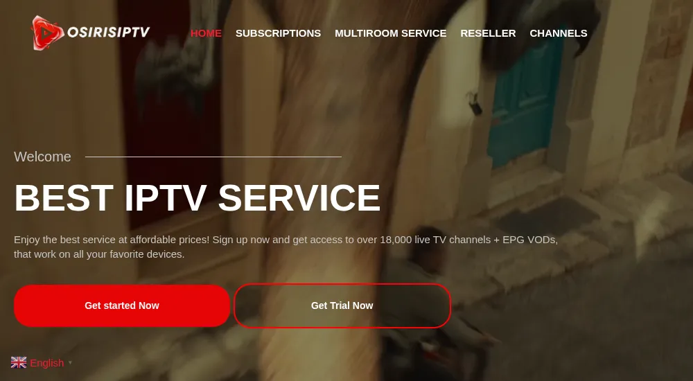 OSIRISIPTV high quality 4K UHD channel selection for UK