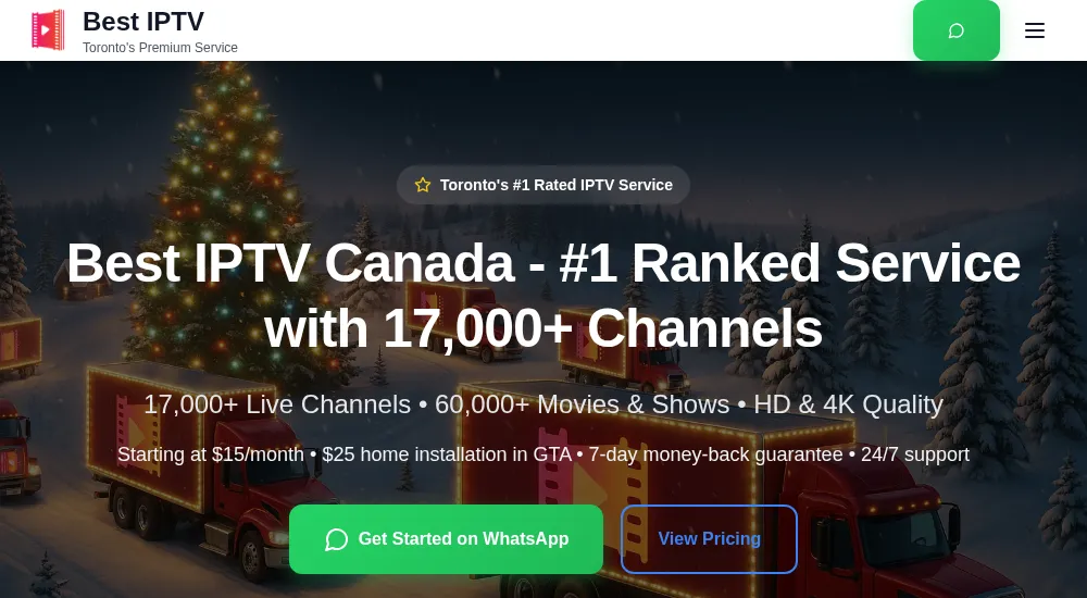 7 Best IPTV 2026 in Canada Top 7 Cheap Deals